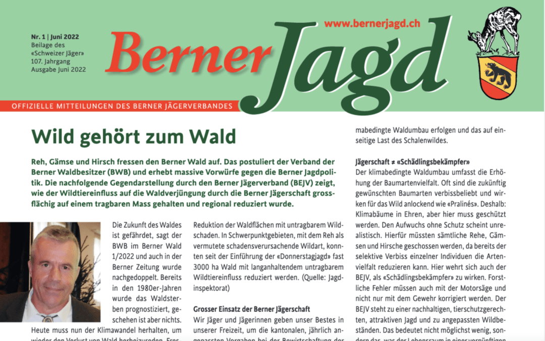 Berner Jagd – 1/2022