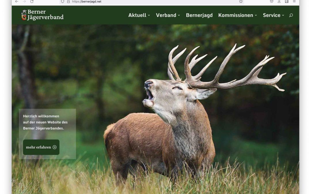 Neue Website des Berner Jägerverbandes